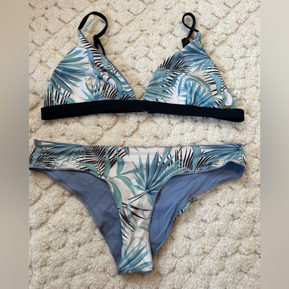 Rip Curl Women’s Desert Palm Bikini M TOP S BOTTOM